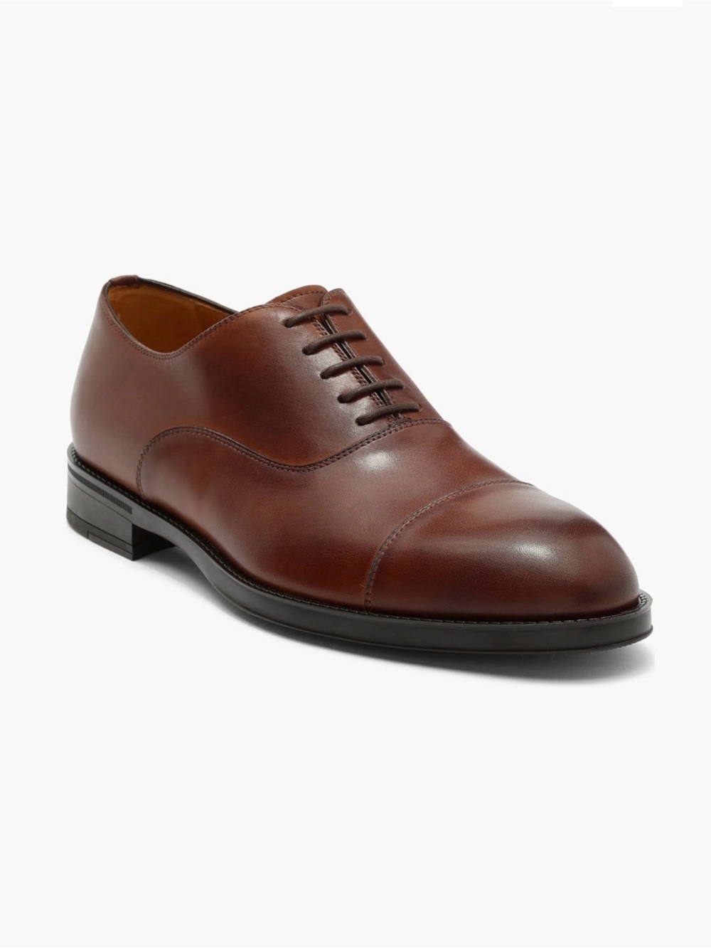 Magnanni Men's Brown Cap-Toe Oxford